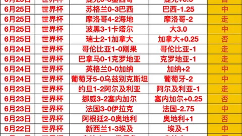 2026世界杯实时比分 123014 4